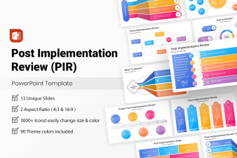 Post Implementation Review (PIR) PowerPoint Template